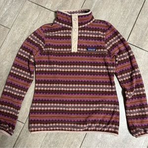 Patagonia Women’s Micro-D Snap-T Fleece Pullover Size Small